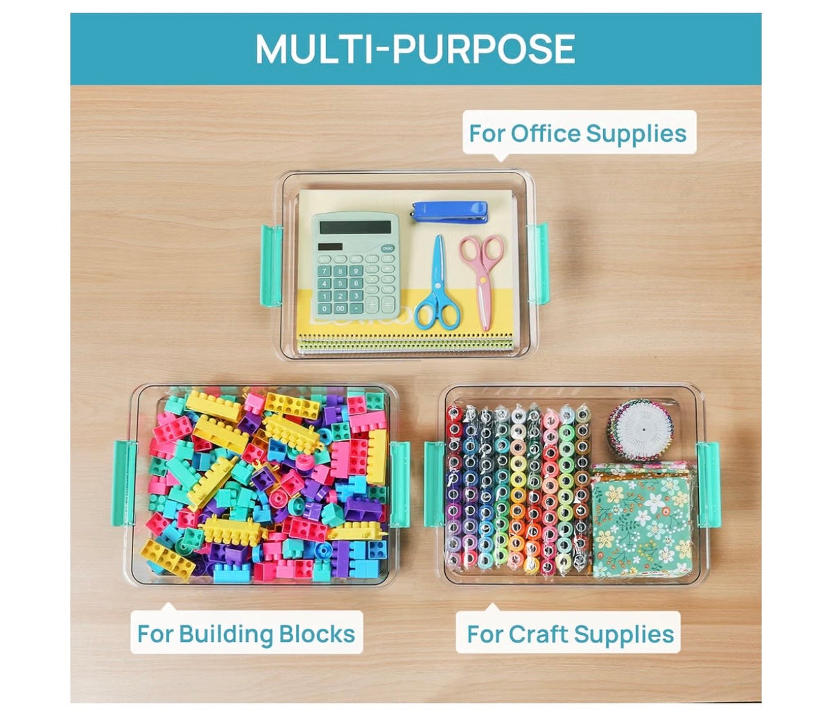 Vtopmart storage containers set