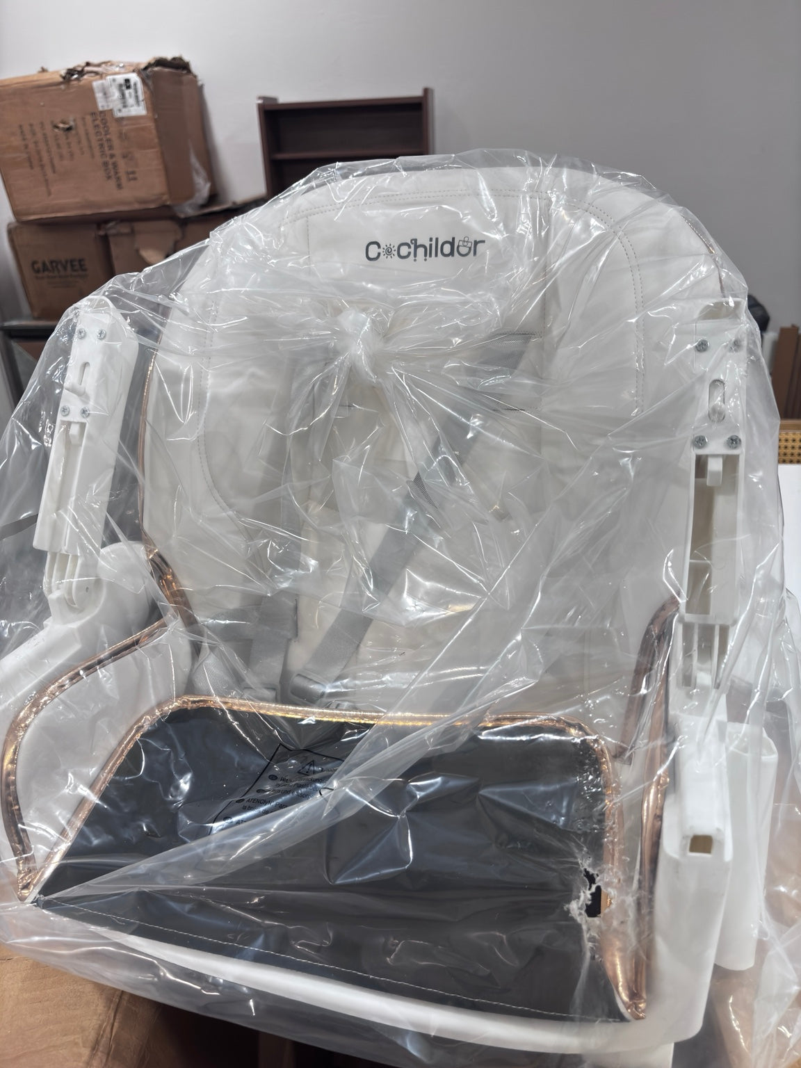 Cochildor high chair seat inspected