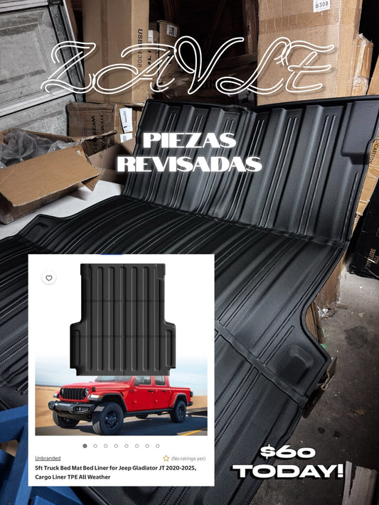 5ft Truck Bed Mat Bed Liner for Jeep Gladiator JT 2020-2025 - ZAVLE $60