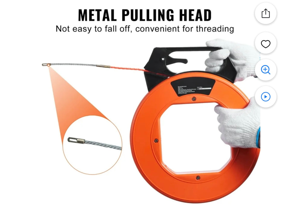VEVOR fish tape metal pulling head