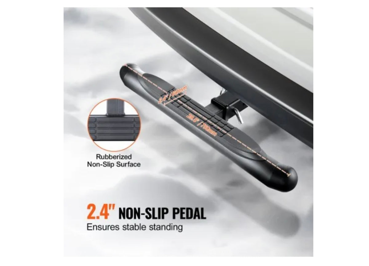 VEVOR hitch step rubberized non-slip pedal