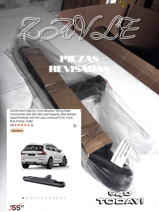 VEVOR Hitch Step for 2 Inch Receiver - ZAVLE $40