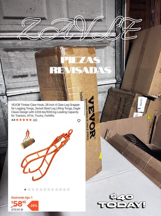 VEVOR Timber Claw Hook 28 inch - ZAVLE $40