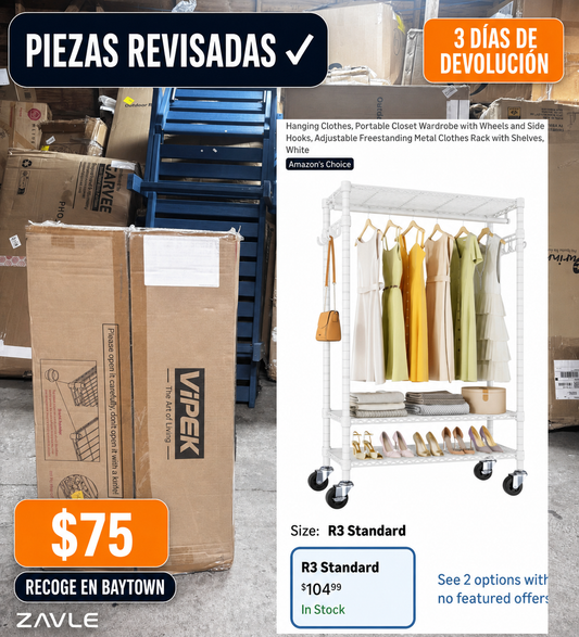 VIPEK R3 Standard clothes rack - ZAVLE $75