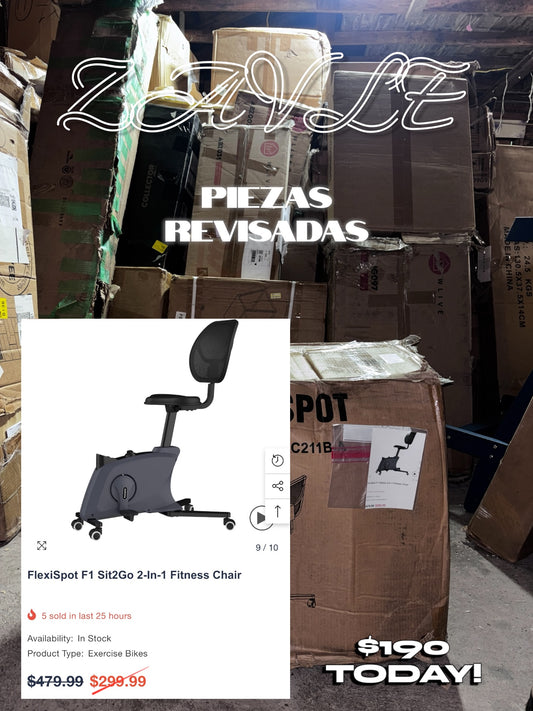 FlexiSpot F1 Sit2Go 2-in-1 Fitness Chair color gris oscuro